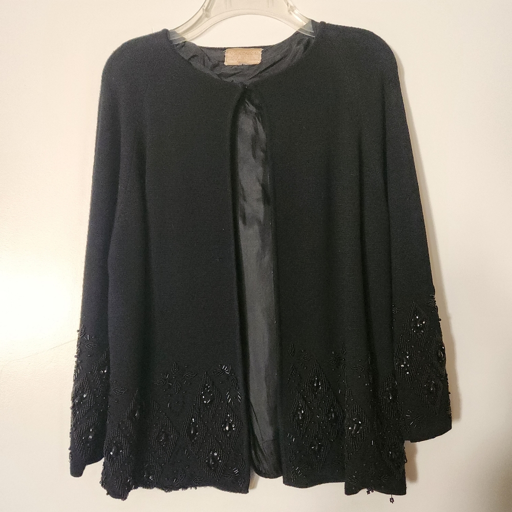 Vintage jacket with beading.